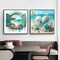 5D Diamond Painting for Adults Beginners, 4 Pack Beach Diamond Art Kits